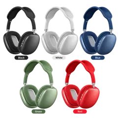 P9 Bluetooth Wireless Headphones With Microphone Noise Cancellation Stereo HIFI Gaming Headset 7.1 Surround Sound - Rokomari